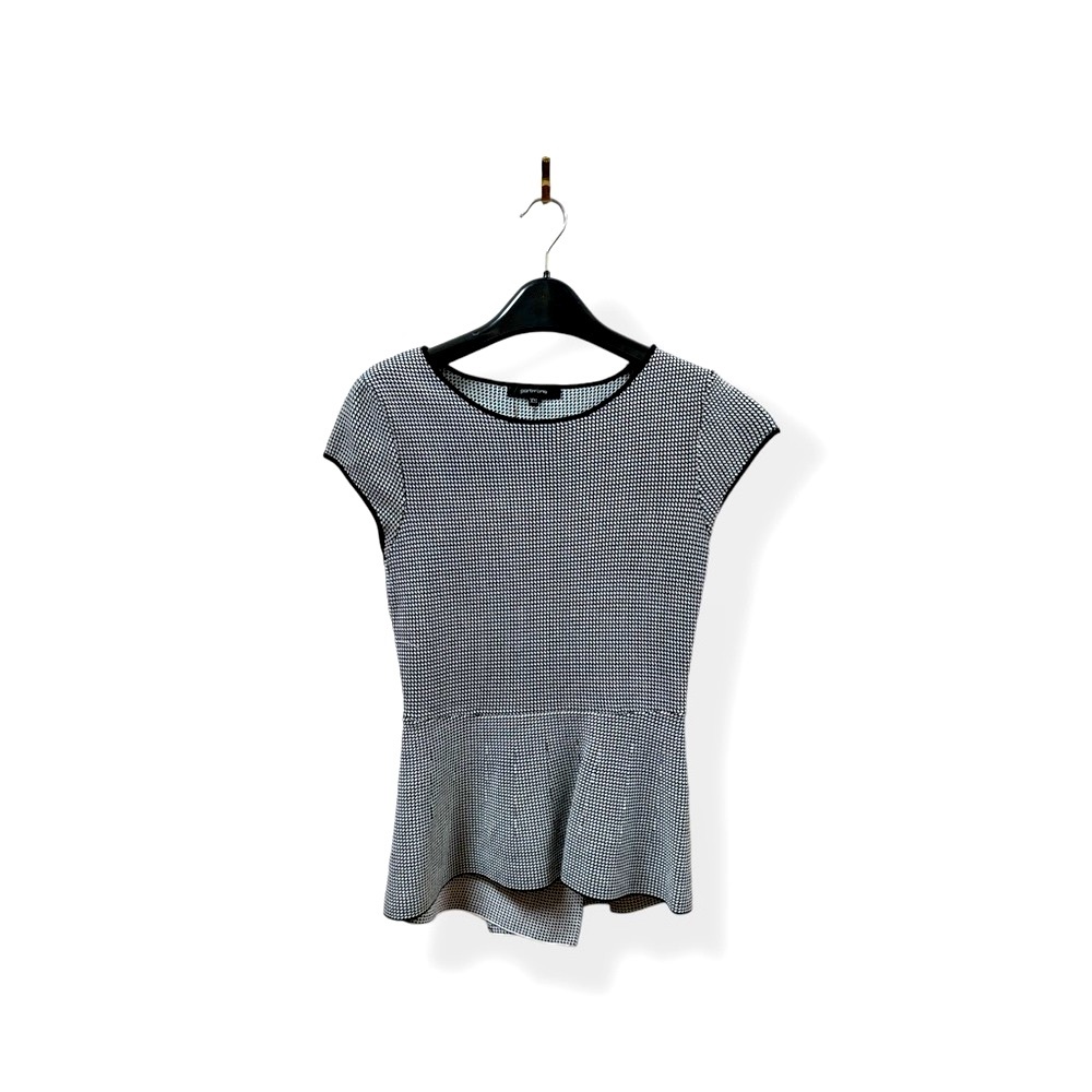 Portmans Work Dress Top size XS 2 black and white